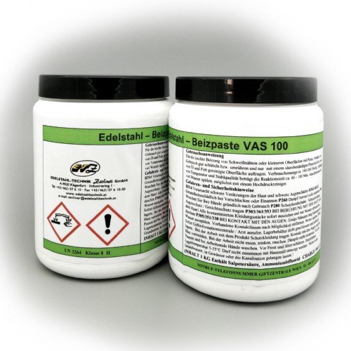 Edelstahl Beizpaste & Sprühbeize